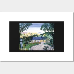 grandma moses Posters and Art